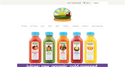 Desktop Screenshot of freshfarmjuices.com